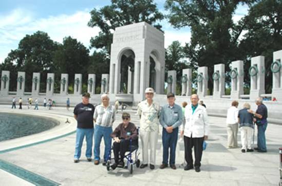 World War II Veterans Honored At Ceremony (NPS Photo by Terry Adams)